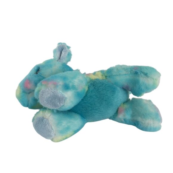 Aurora Mini Flopsie Blue Uniforn Plush 8" Tie Dye Stuffed Animal Toy - Picture 4 of 7